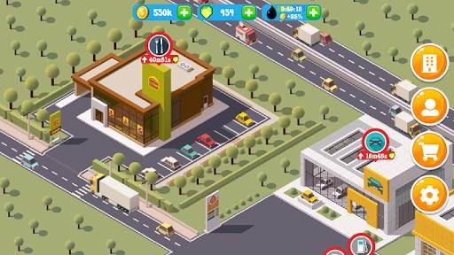 Fuel Inc - Gas Station builder sim screenshot 2