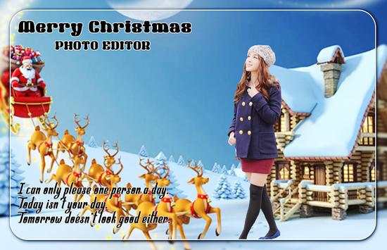 Merry Christmas Photo Editor screenshot 3
