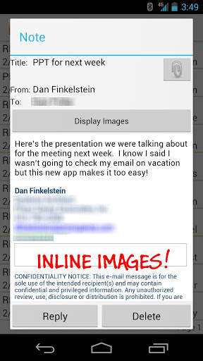 Webmail for Outlook screenshot 3