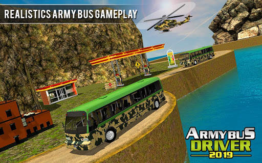 Army Soldier Bus Driving Games screenshot 4