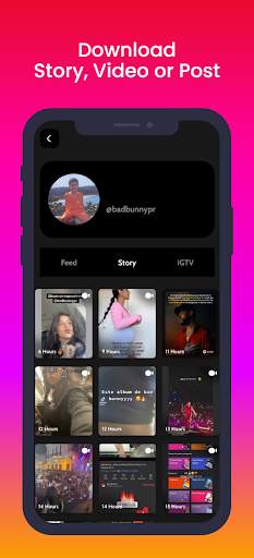 Downloader for Instagram screenshot 2
