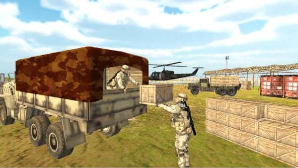 Army Game 3D Army Truck Simulator screenshot 2