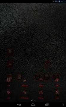 Red Thunder GO Launcher Theme screenshot 3