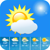 Weather: Clock and Widget icon
