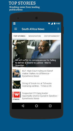 South Africa News screenshot 1