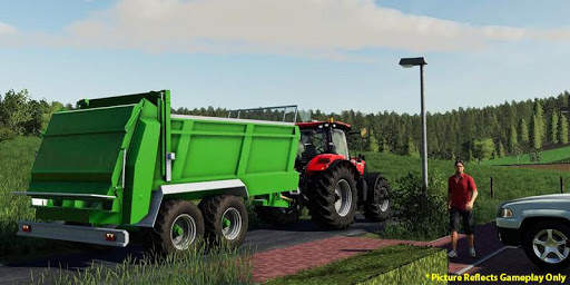 Offroad Cargo Tractor Trolley Simulator screenshot 4