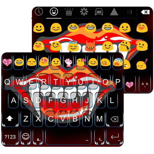 Vampire Emoji Keyboard Theme 1.0.5