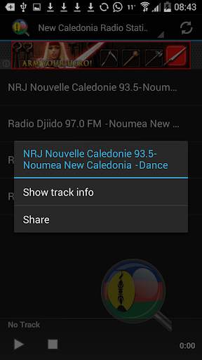 New Caledonia Radio Stations screenshot 2