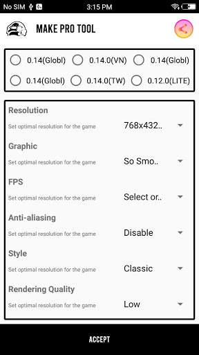 GFX Tool - For PUBG screenshot 2