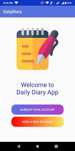 Daily Diary स्क्रीनशॉट 1