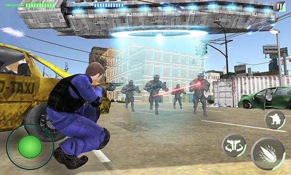 Secret Agent Vs Alien Invasion: Free Shooting Game screenshot 2