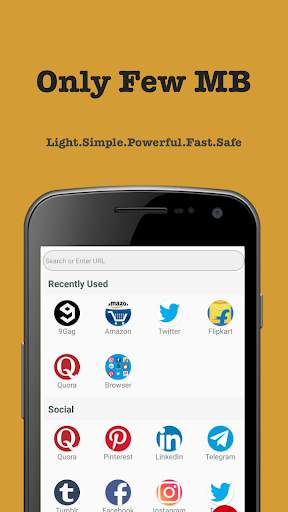 Mini Web Browser - Safe & Fast screenshot 4