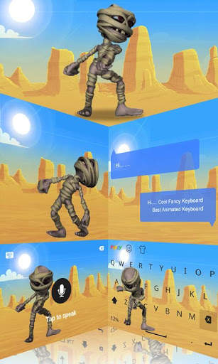 Mummy Dance Fancy Keyboard screenshot 5