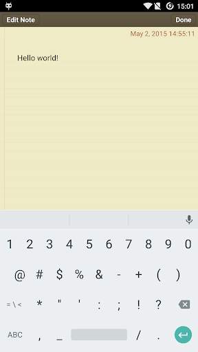 Classic Notes Lite - Notepad screenshot 2