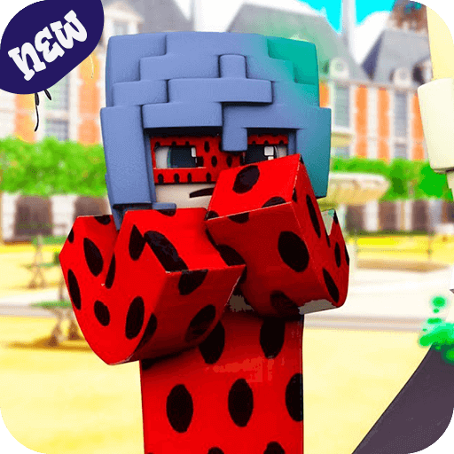 Noir LadyBug Mod pour Minecraft PE icon