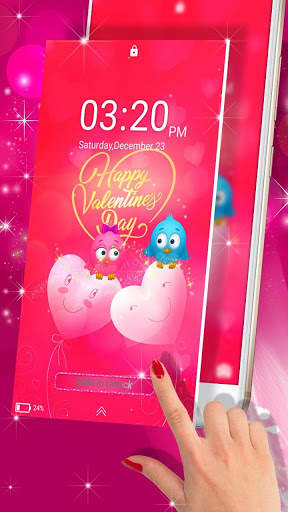 Valentine Day Launcher Theme screenshot 4