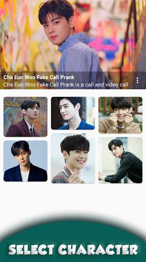 Cha Eun Woo Astro Fake Call screenshot 1