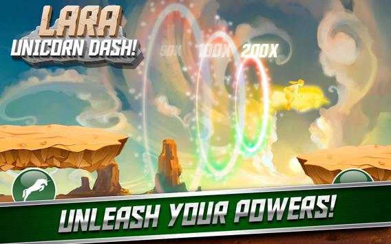 Lara Unicorn Dash скриншот 3