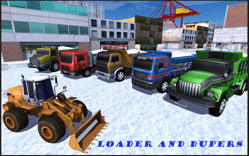 Clean Loader Dump Snow screenshot 1