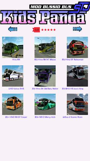 Mod Bussid Bus STJ Kids Panda screenshot 4