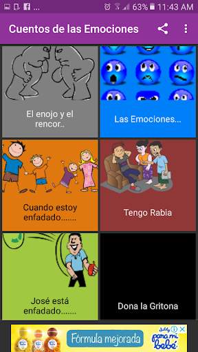 Cuentos de las Emociones скриншот 3