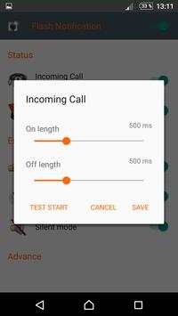 Flash Lampe Alerts Pro screenshot 3