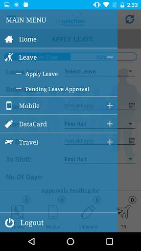 HRIS screenshot 2