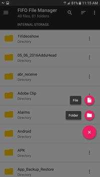 FIFO File Manager screenshot 2