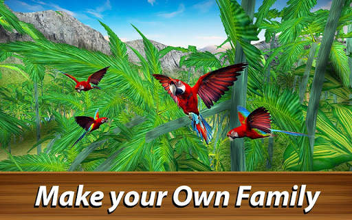 🐦 Wild Parrot Survival - jungle bird simulator! screenshot 3