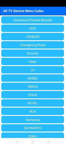 TV Service Menu Codes (Free) screenshot 2