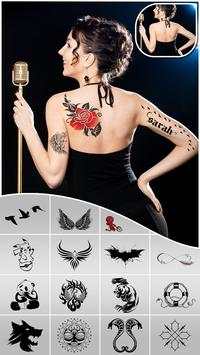 Tattoo Design App Photo Editor screenshot 1