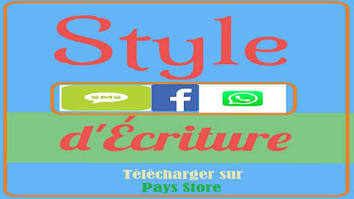 Style d'Ecriture pour SMS, WhatsApp et Facebook screenshot 1