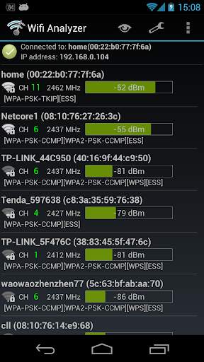 Wifi Analyzer Classic screenshot 4