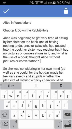 Notepad  screenshot 2