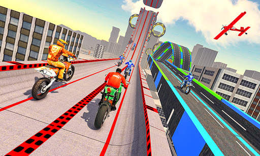 Motorcycle racing Stunt : Bike Stunt free game screenshot 7