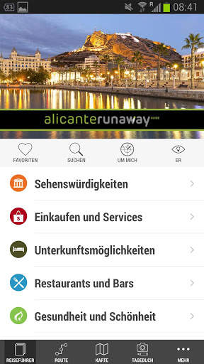 Alicante RunAway Reiseführer screenshot 1