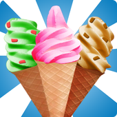 Ice Cream Factory Shop Game icon