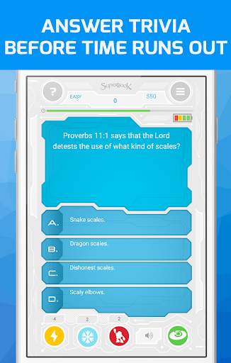 Superbook Bible Trivia Game скриншот 1