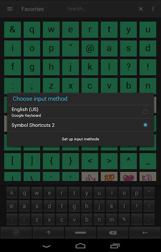 Keyboard Kustom untuk Android - Pintasan Simbol 2 screenshot 4
