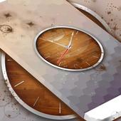 Live Wallpaper with Clock icon
