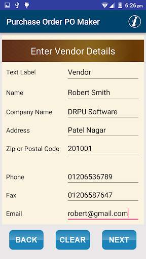 Invoice & Purchase Order Maker screenshot 3