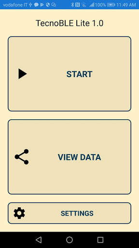 TecnoBLE Lite screenshot 1