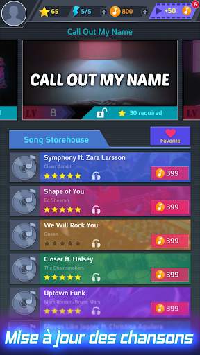 Tap Tap Music - Chansons Pop screenshot 1