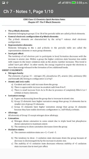 Class 12 Chemistry Notes screenshot 4