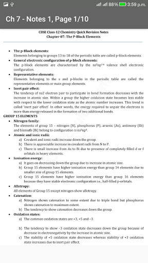 Class 12 Chemistry Notes screenshot 4