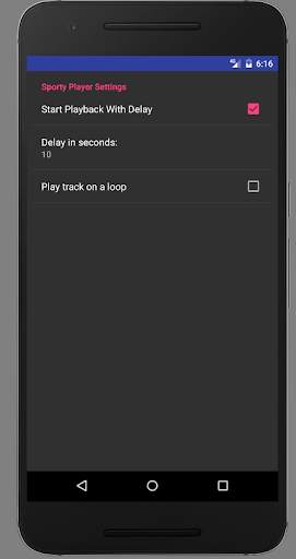Sporty Player screenshot 2