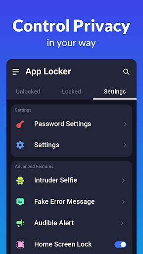 App Lock - Lock Apps, Pattern screenshot 7
