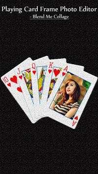 Playing Card Frame Photo Editor - Blend Me Collage 1 تصوير الشاشة