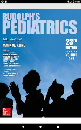 Rudolph's Pediatrics, 23rd Edition screenshot 9