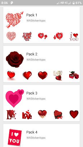 WAStickerApps Love ❤️ Love Sticker for WhatsApp screenshot 7
